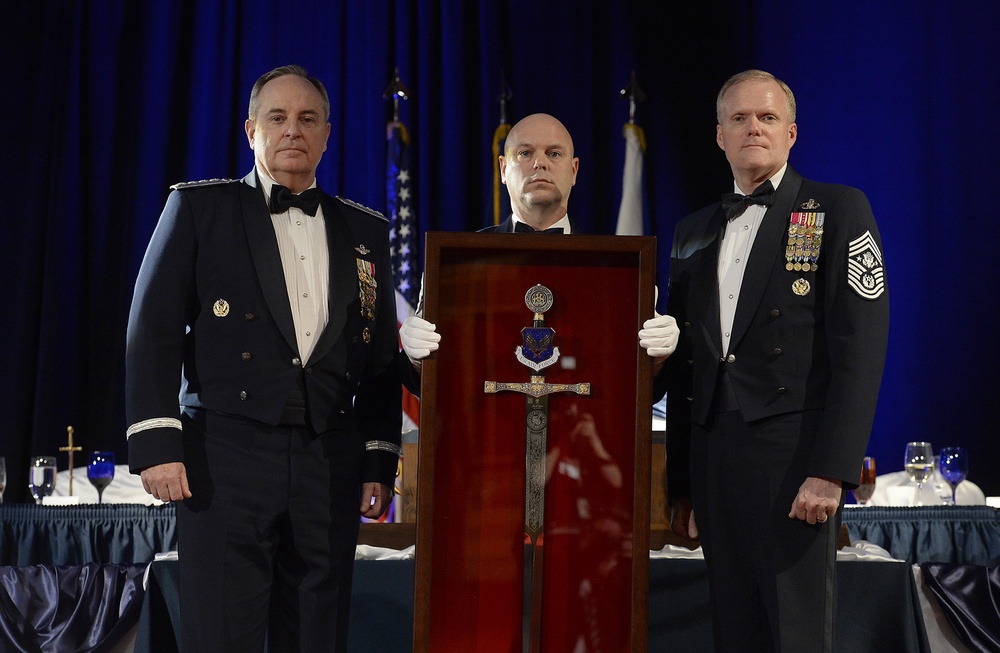 CMSAF Bestows CSAF with Air Force Order of the Sword