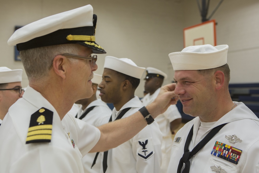 2D Dental Battalion uniform inspection