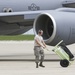 190th ARW evacuates four KC-135Rs in anticipation of severe weather