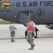 190th ARW evacuates four KC-135Rs in anticipation of severe weather