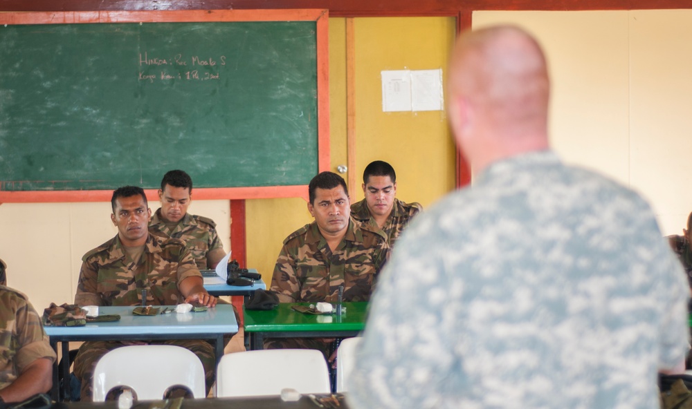 ‘Friendly Islands’ hospitality on display during weapons tactics, techniques exchange