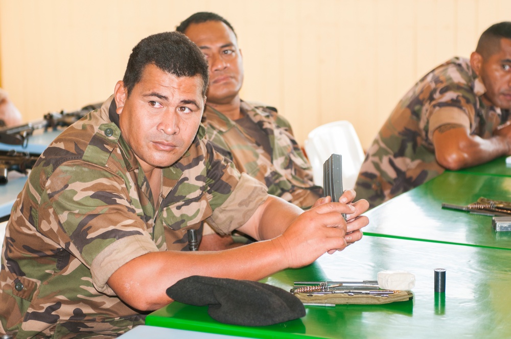 ‘Friendly Islands’ hospitality on display during weapons tactics, techniques exchange