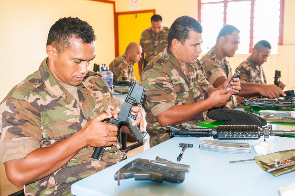 ‘Friendly Islands’ hospitality on display during weapons tactics, techniques exchange