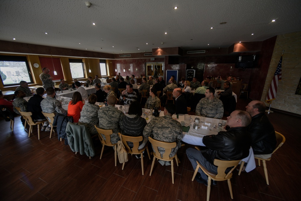 Ramstein Airmen highlight mission for AF Chief of Staff Civic Leaders