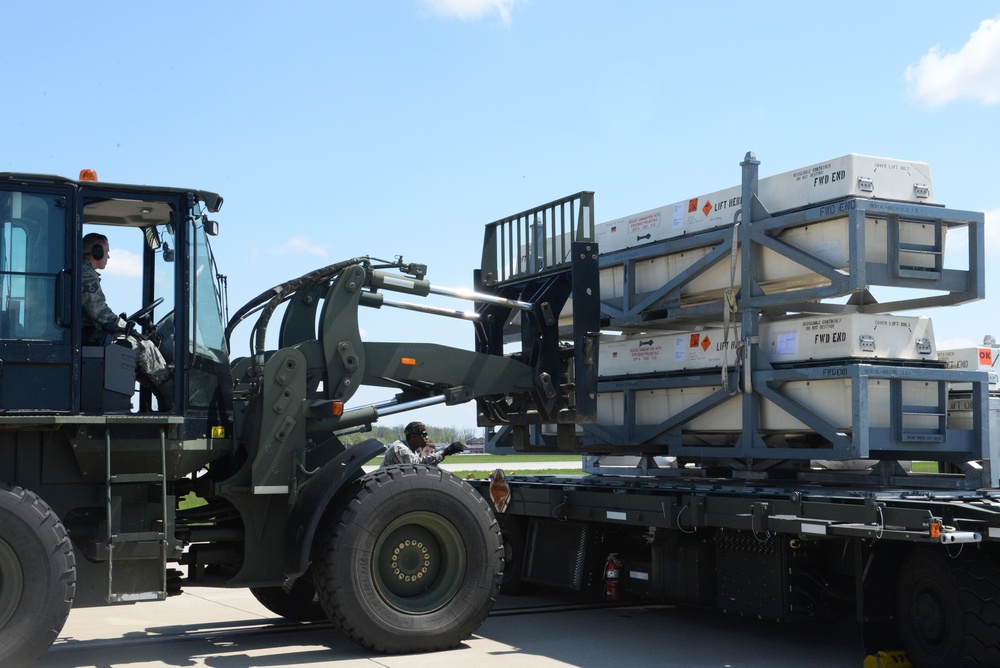 375th Logistics Readiness Squadron transfers German Air Force munitions