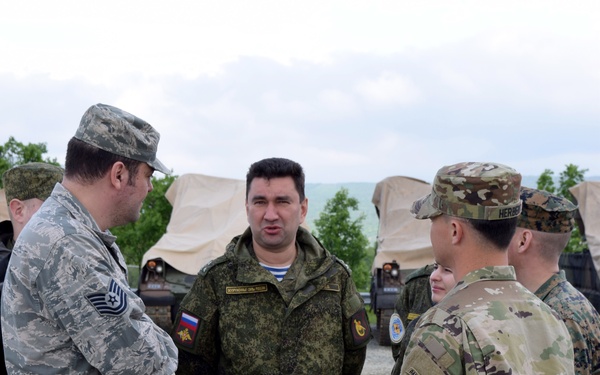 Russian inspection team observes 3ID Soldiers training in Bulgaria