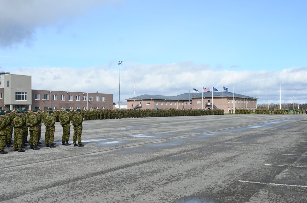 Eagle Troop participates in Estonian Army open house