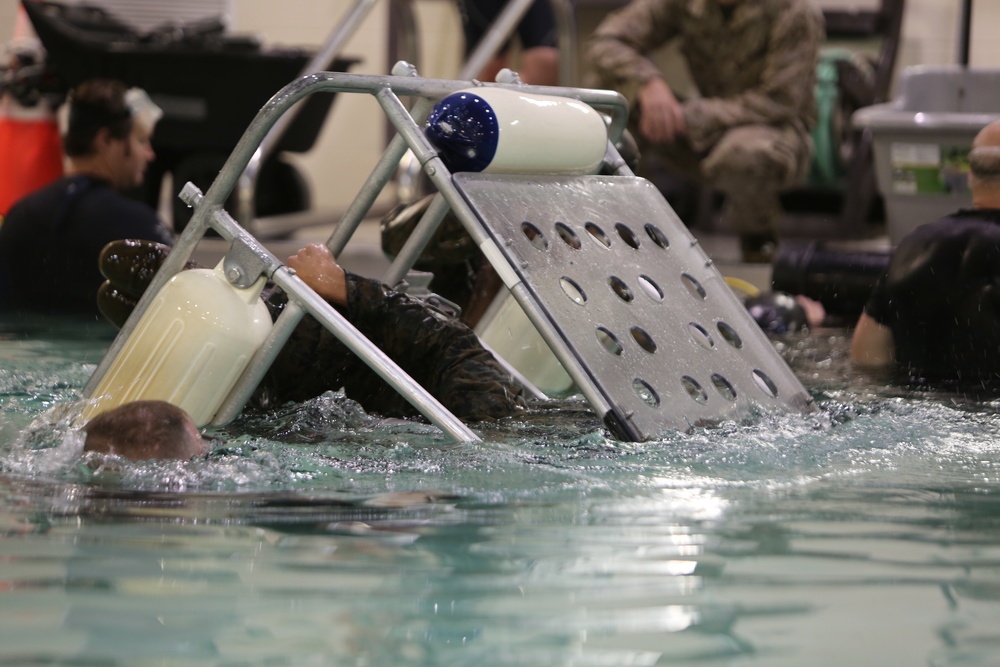 Down and out: 2nd Battalion, 8th Marines takes on ‘helo dunker’