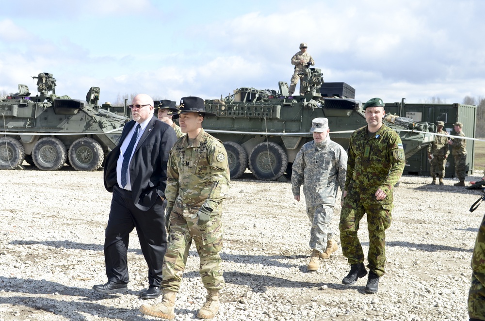 US Ambassador to Estonia visits Tapa Military Base