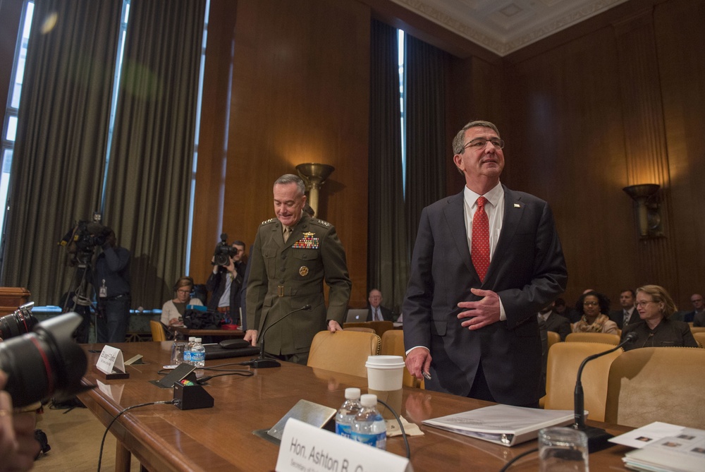 SD testifies at Senate Appropriations Subcommittee on Defense