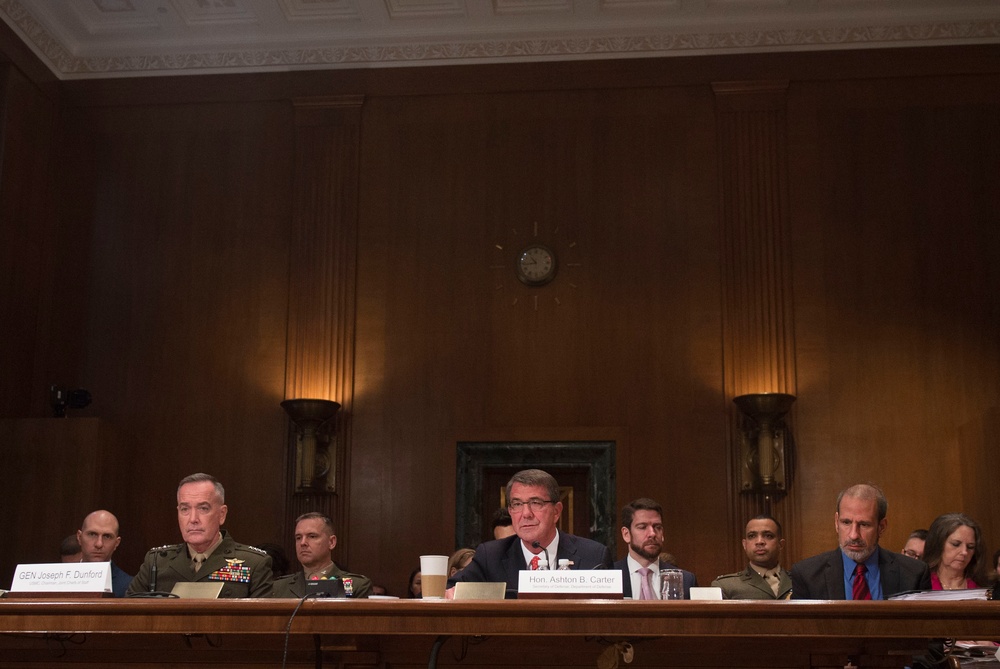 SD testifies at Senate Appropriations Subcommittee on Defense