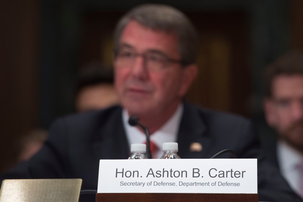 SD testifies at Senate Appropriations Subcommittee on Defense