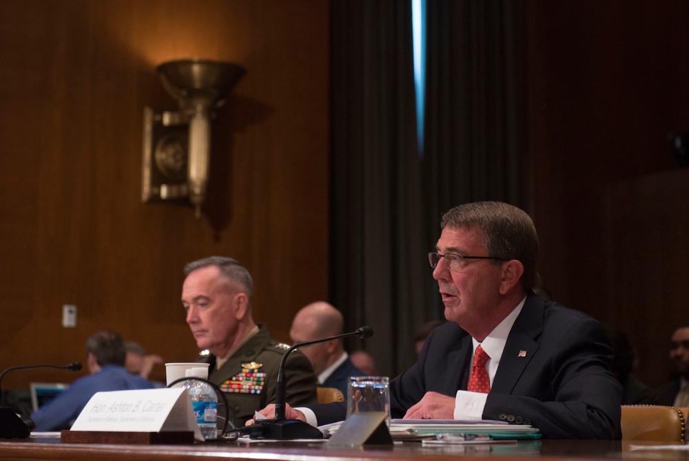 SD testifies at Senate Appropriations Subcommittee on Defense