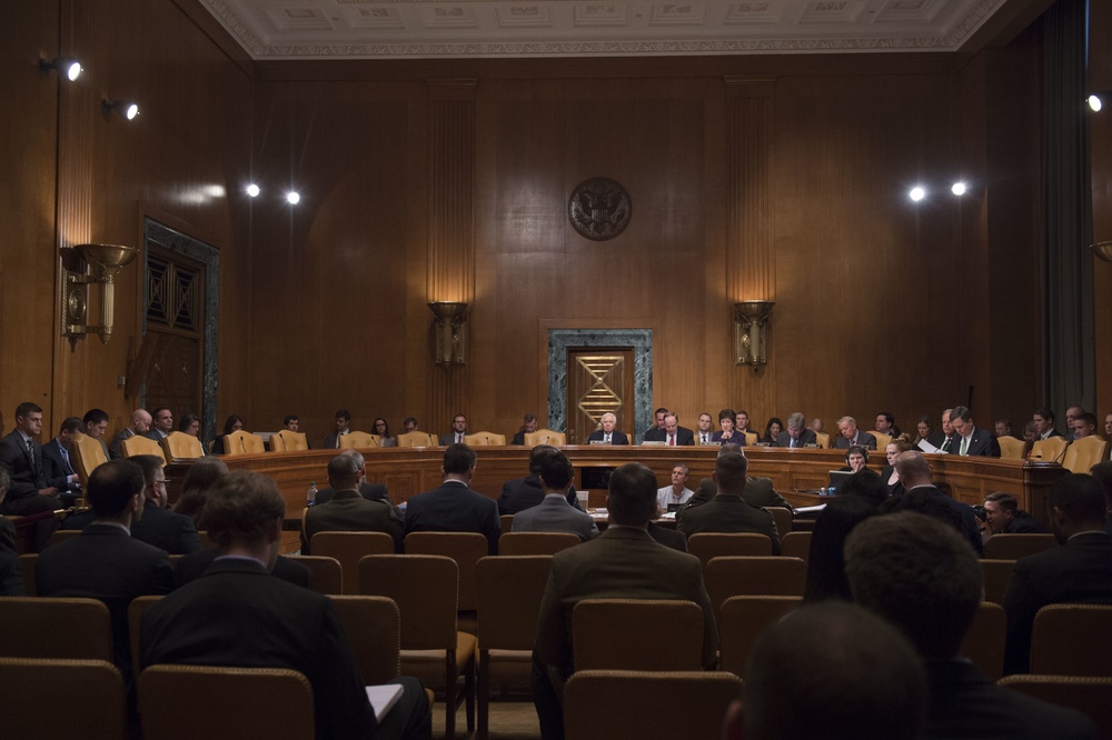 SD testifies at Senate Appropriations Subcommittee on Defense