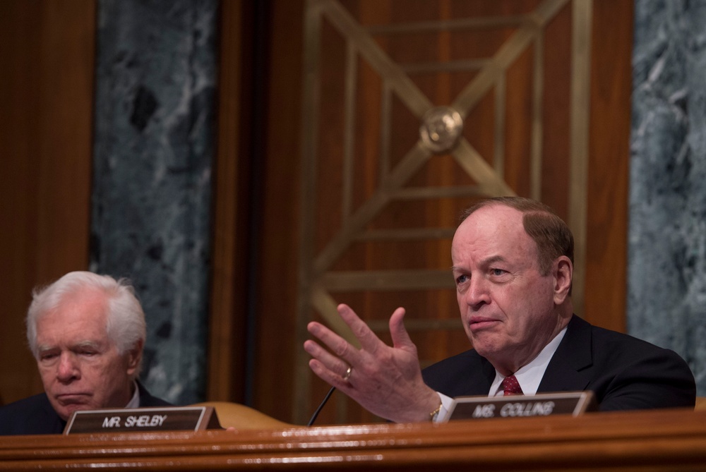 SD testifies at Senate Appropriations Subcommittee on Defense