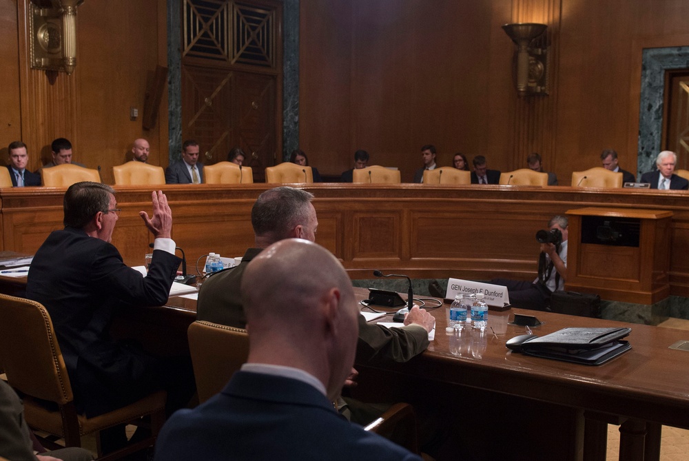 SD testifies at Senate Appropriations Subcommittee on Defense
