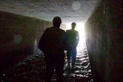Survey teams conduct dam inspections [Image 3 of 3]