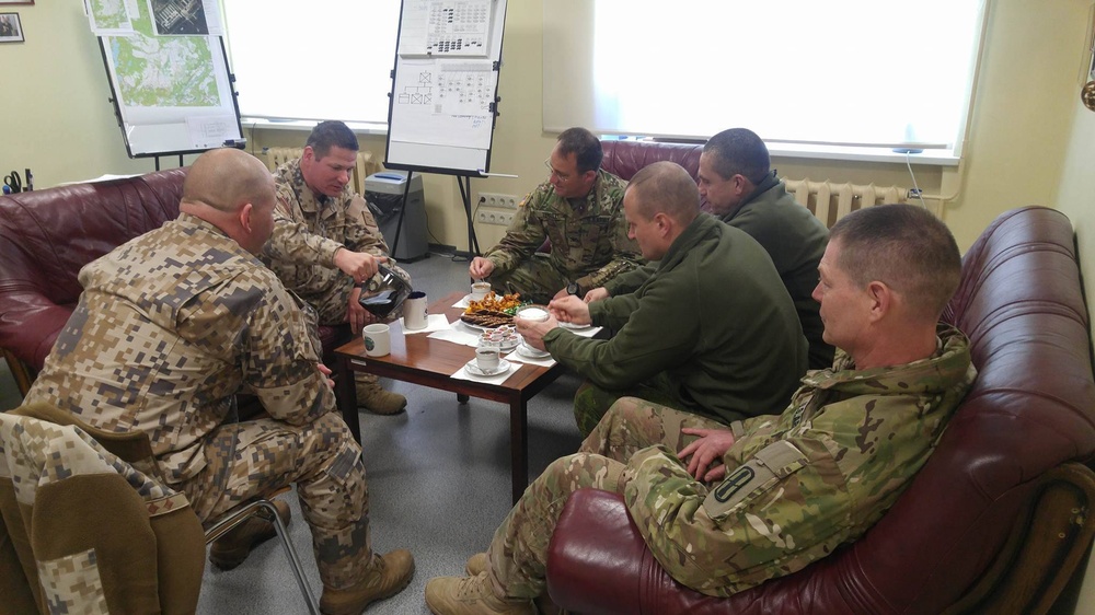 Headline: Michigan National Guard senior leader visit to OSSXIII