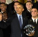 President Awards Commander in Chief's Trophy to Naval Academy 2016