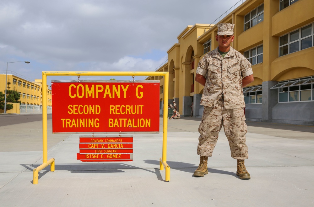 New Marine joins Marine Corps family