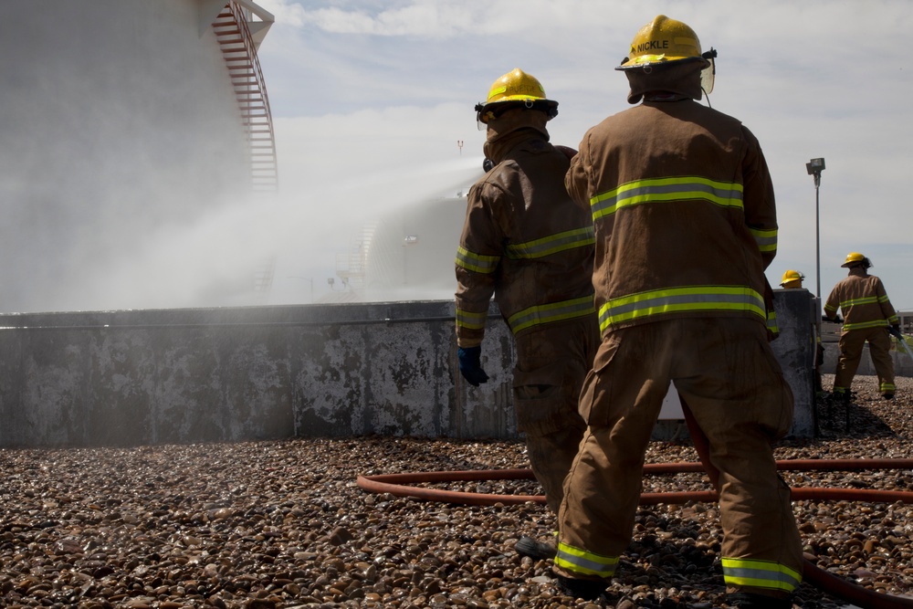 MCAS Yuma ARFF and Station Fire Department Conducts Annual Semper Durus Exercise