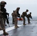 U.S. &amp; Spanish Marines conduct a deck shoot during AMPHIBEX 16.1