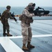 U.S. &amp; Spanish Marines conduct a deck shoot during AMPHIBEX 16.1