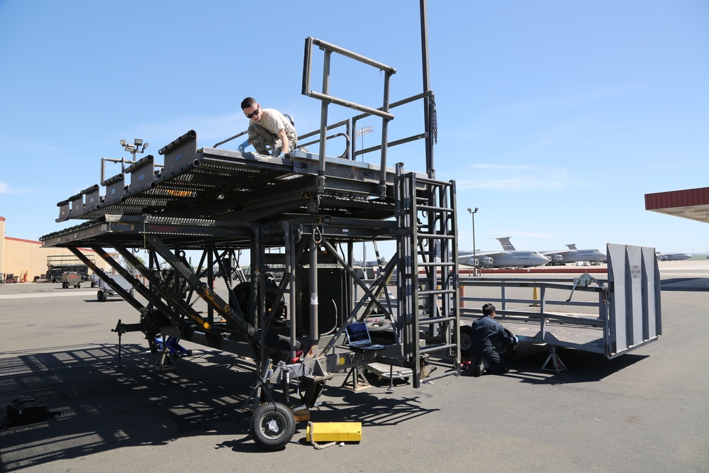 349th Maintenance Squadron aerospace ground equipment mechanics training