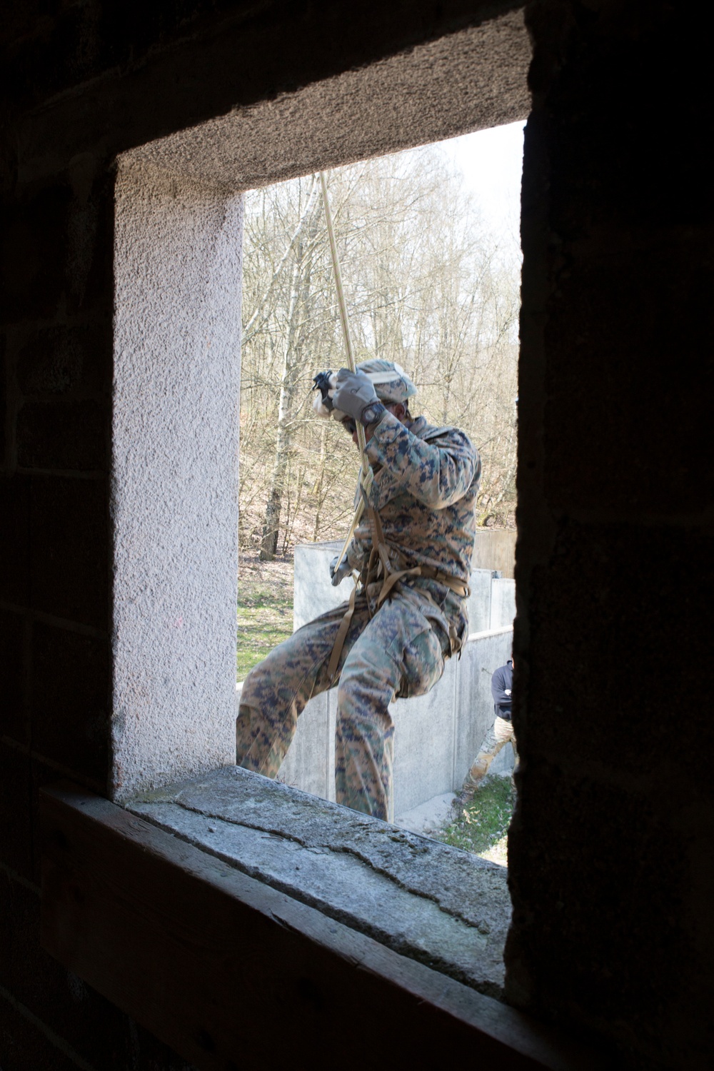 CLIMBEX: U.S. Marines test agility with urban obstacle course