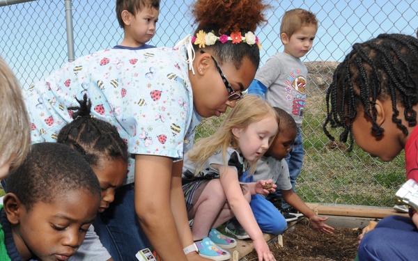 Schriever kids celebrate Earth Day