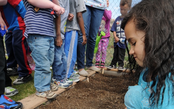Schriever kids celebrate Earth Day