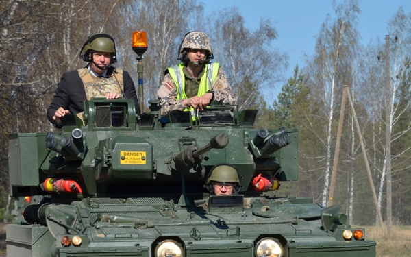 Latvian MoD visit OSSXIII