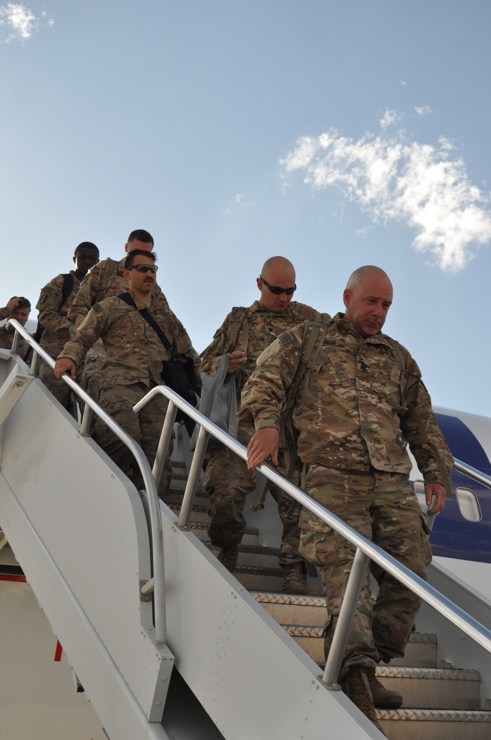 Northeast Army engineers return from Middle East