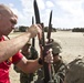 A Co Completes the Bayonet Assault Course