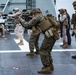 U.S. &amp; Spanish Marines conduct a deck shoot during AMPHIBEX 16.1