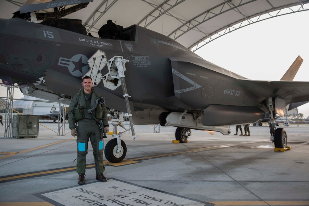 1st Lt. Taylor Zehrung First Flight