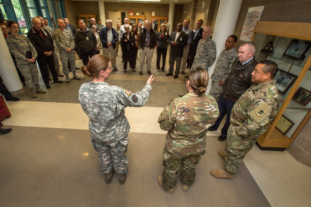 Honorary Air Mobility Command commanders visit JT2DC