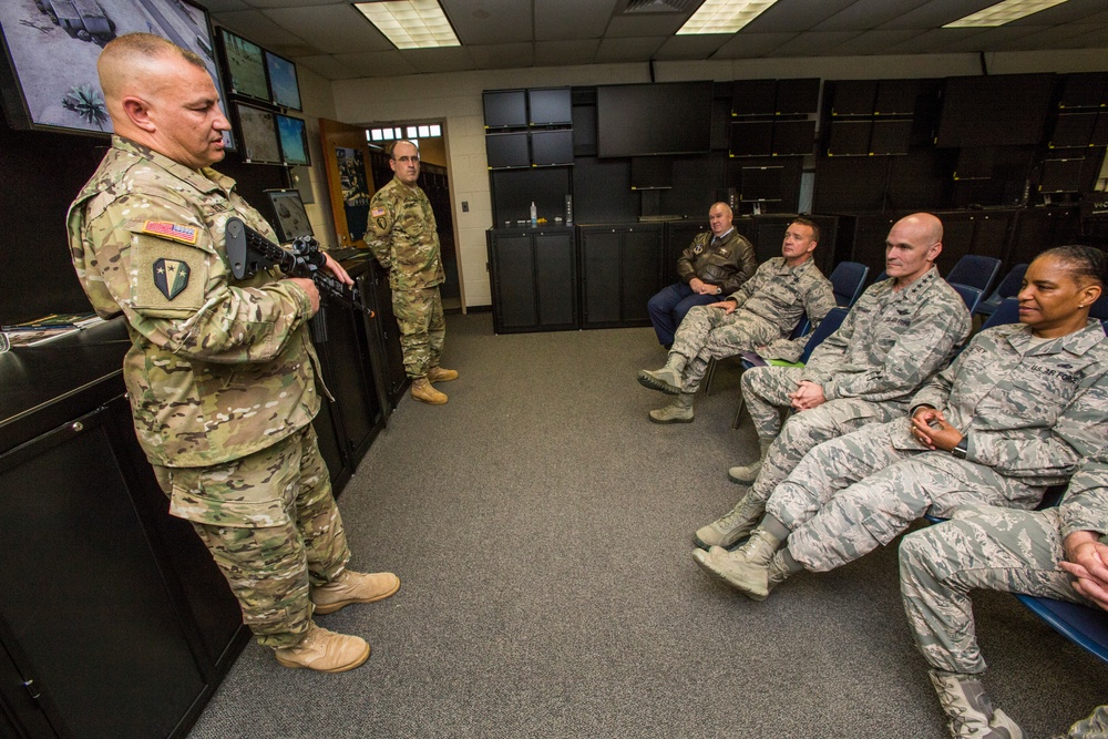 Honorary Air Mobility Command commanders visit JT2DC
