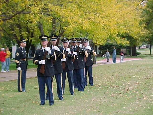 Kansas Guard History: Ceremonial platoon was joint endeavor
