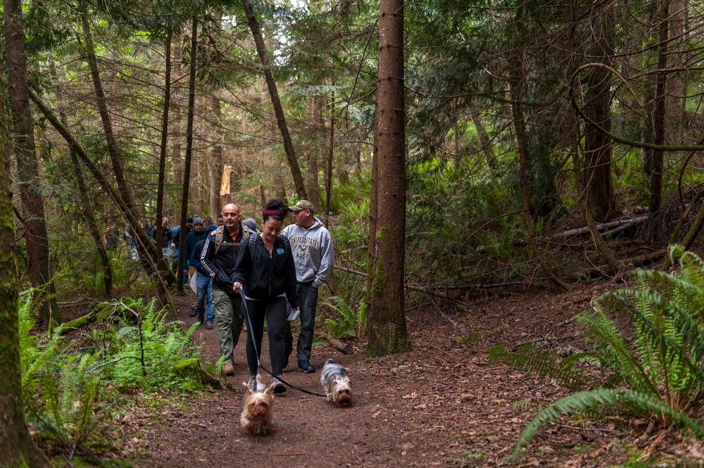 NASWI Earth Day hike