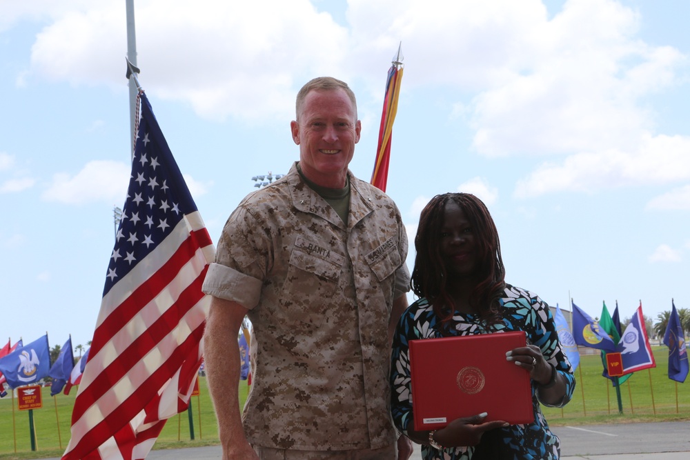 Camp Pendleton Hosts Civilian Awards Ceremony