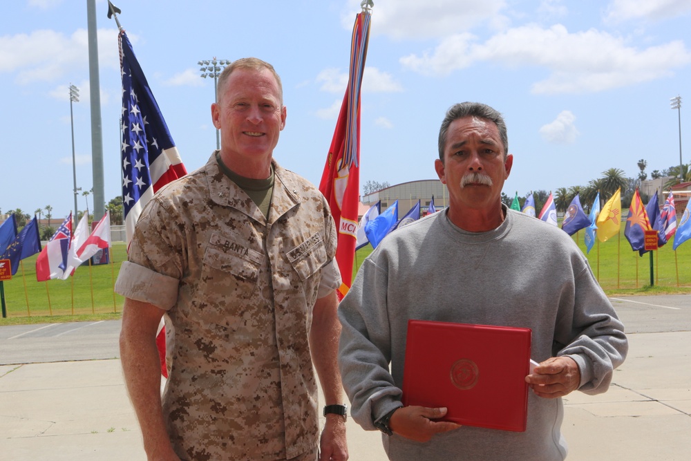 Camp Pendleton Hosts Civilian Awards Ceremony