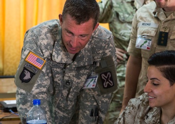 Breaking down the language barrier, accomplishing the mission