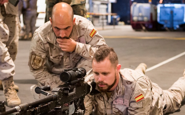 U.S. &amp; Spanish Marines conduct CQB training during AMPHIBEX 16.1