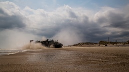 LOS Marines conduct beach operations