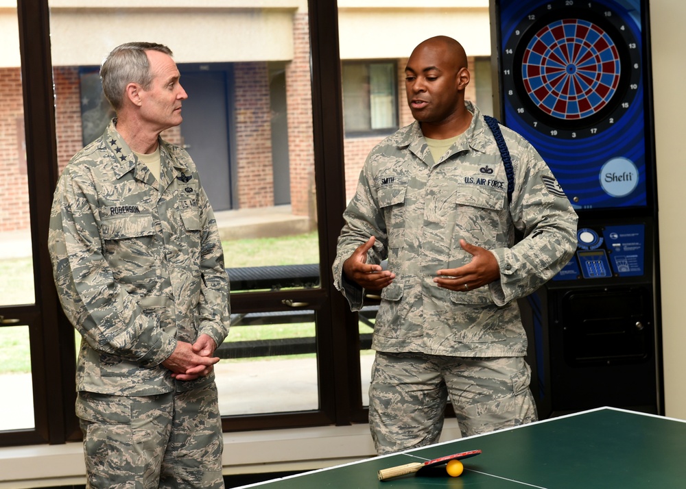 Lt. Gen. Roberson visit