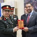 Chief of Staff of the Nepalese Army lays a wreath at the Tomb of the Unknown Soldier in Arlington National Cemetery