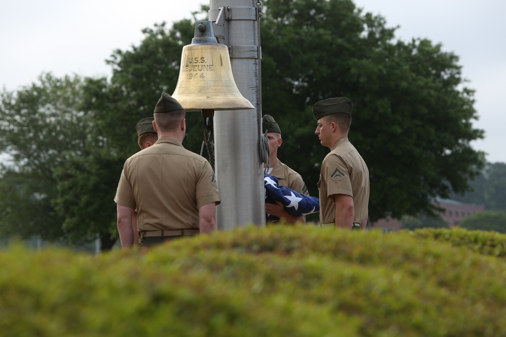 Marine Corps Base Camp Lejeune 75th Anniversary Ceremony