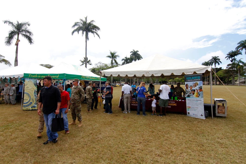 8th TSC hosts SHARP Expo to honor Denim Day