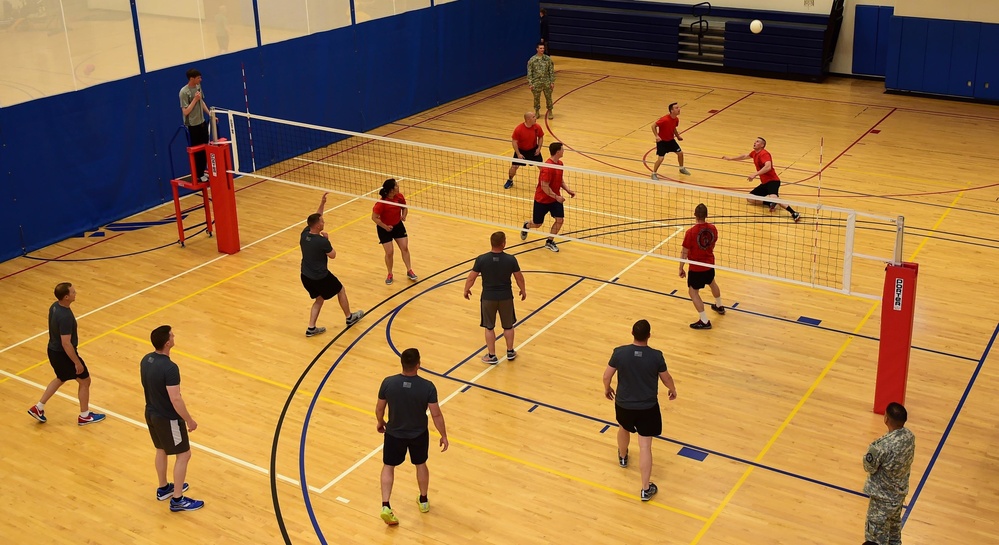 743D MIB volleyball tournament for Commander’s Cup